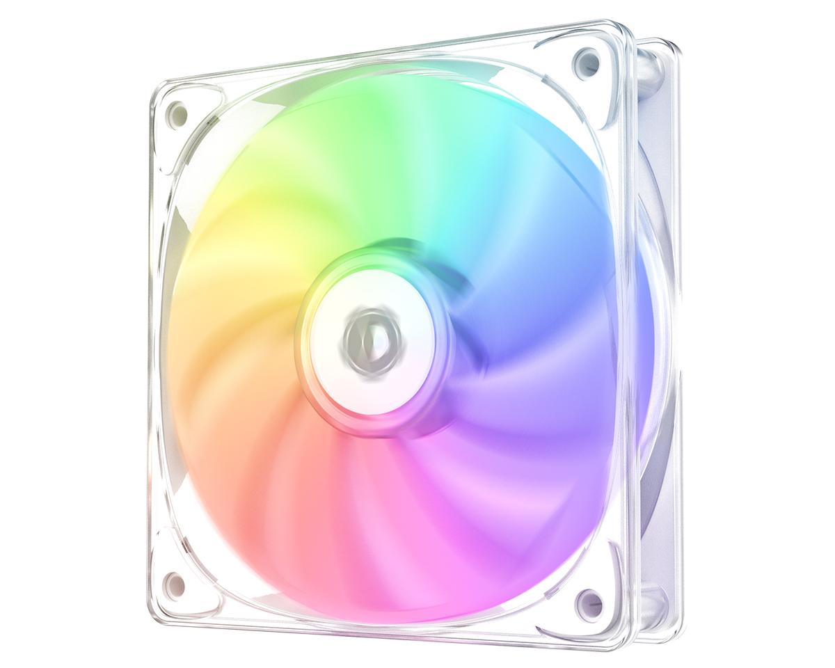 ID-COOLING CRYSTAL 120 WHITE