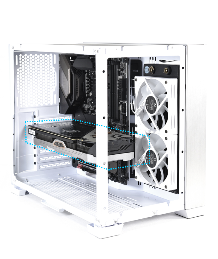 Lian Li O11 Dynamic Mini Snow Edition