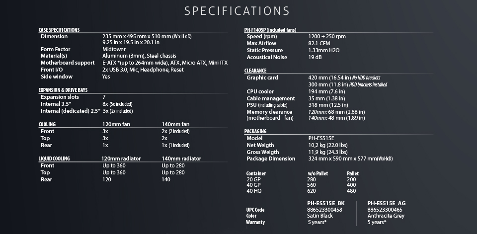 Phanteks Enthoo EVOLV ATX