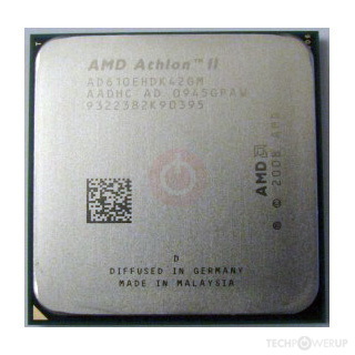 Athlon II X4 610e
