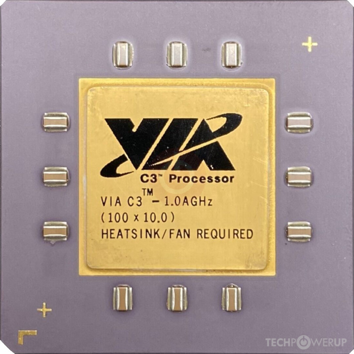 VIA C3 Processor 1.0A