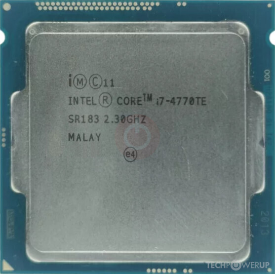 Intel Core i7-4770TE