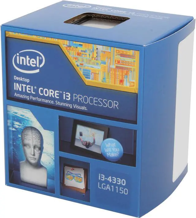 Intel Intel Core i3-4330 3.5 GHz Dual-Core Processor