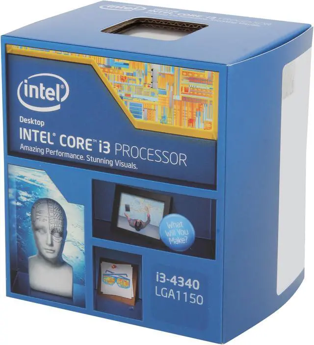 Intel Intel Core i3-4340 3.6 GHz Dual-Core Processor
