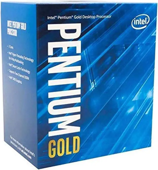Intel Intel Pentium Gold G6400 4 GHz Dual-Core Processor
