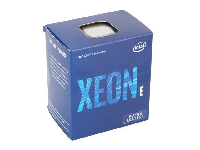 Intel Xeon E-2134 3.5 GHz Quad-Core Processor