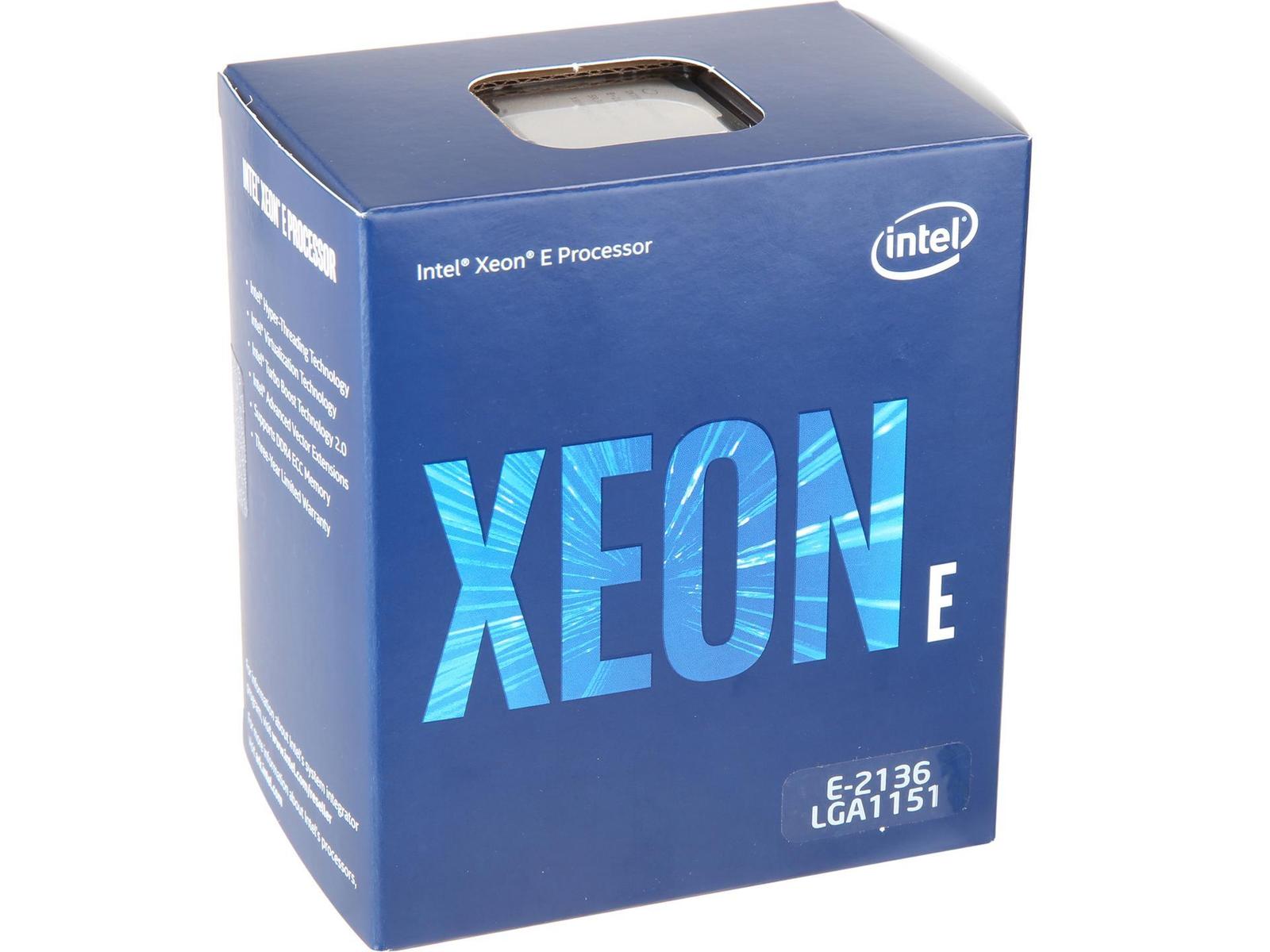 Intel Xeon E-2136 3.3 GHz 6-Core Processor