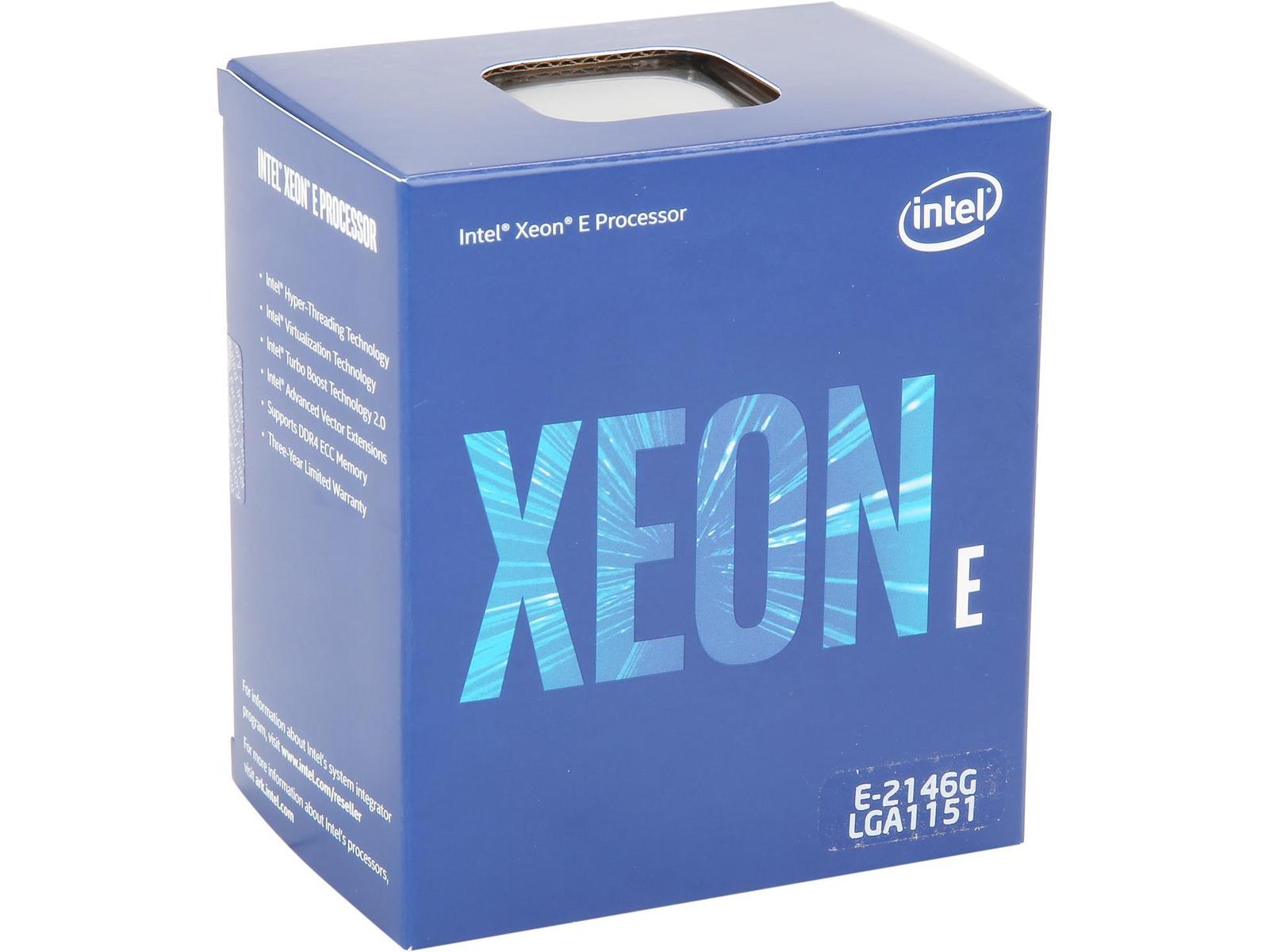 Intel Xeon E-2146G 3.5 GHz 6-Core Processor