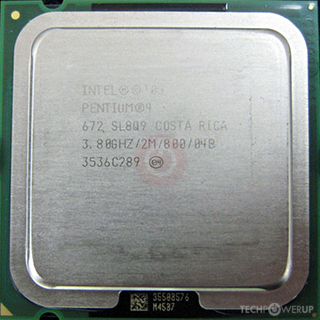 Intel Pentium 4 HT 672