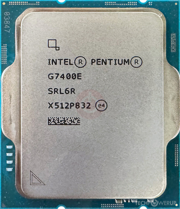 Intel Pentium Gold G7400E