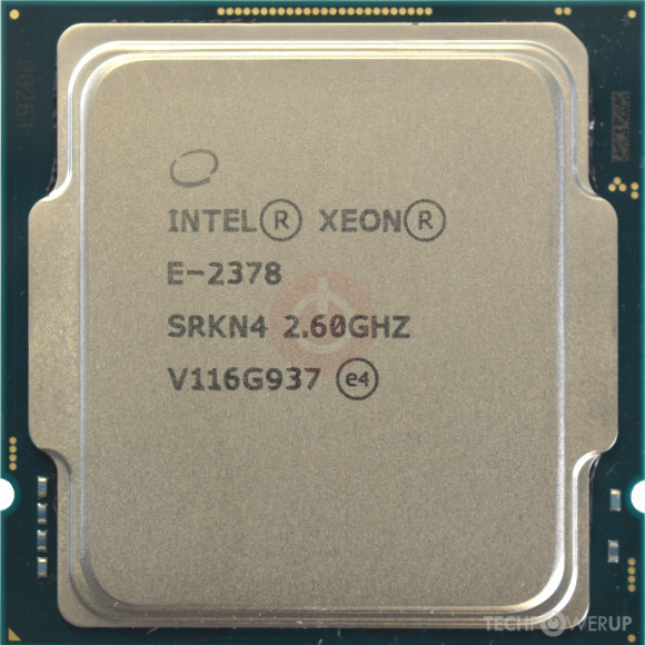 Intel Xeon E-2378