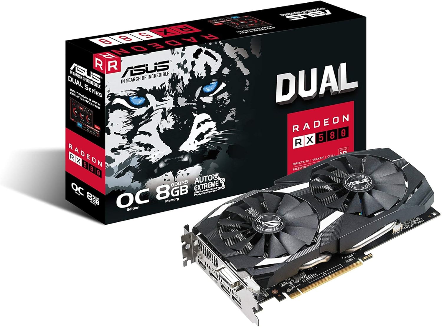 AREZ DUAL RX 580 OC 8 GB