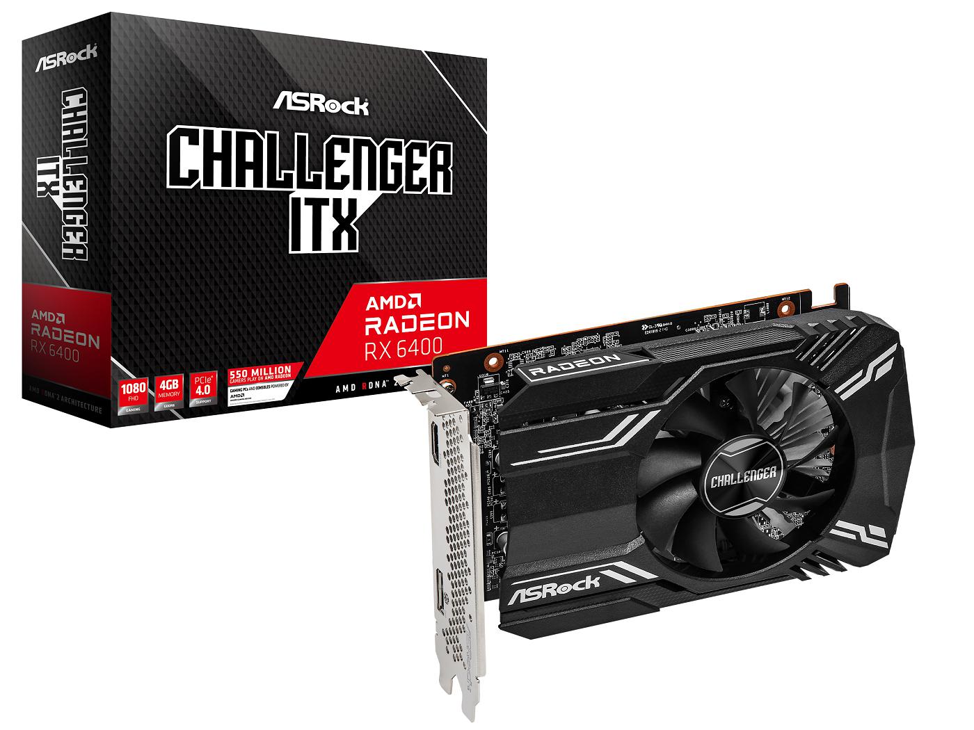 RX 6400 Challenger ITX