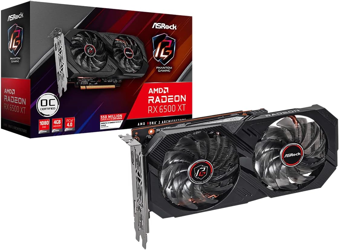 RX 6500 XT Phantom Gaming D OC