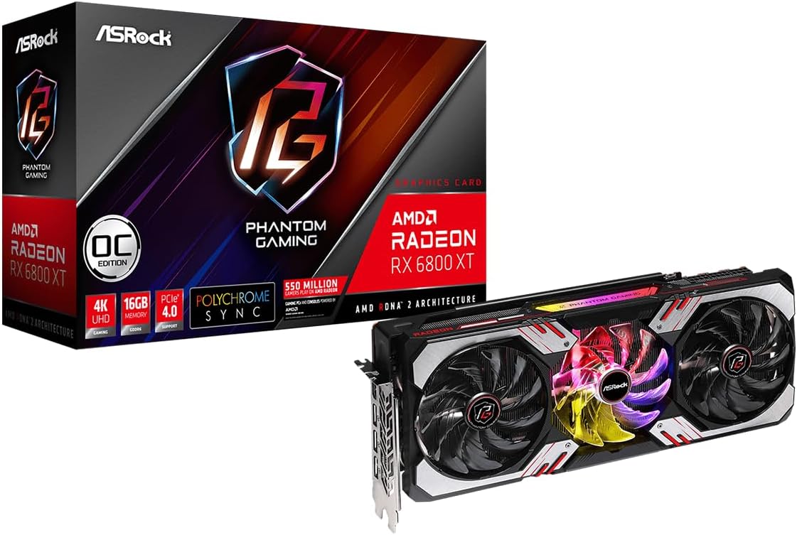 ASRock RX 6800 XT Phantom Gaming D OC