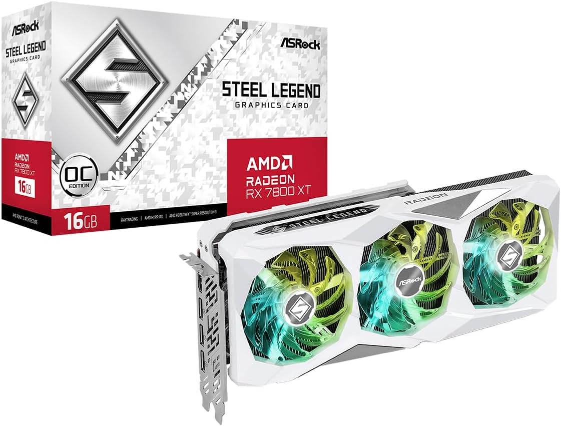 ASRock RX 7800 XT Steel Legend OC