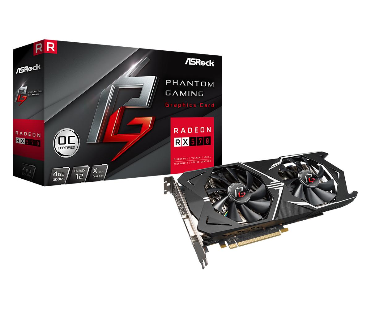 ASRock Radeon RX 570 RX570 8G OC