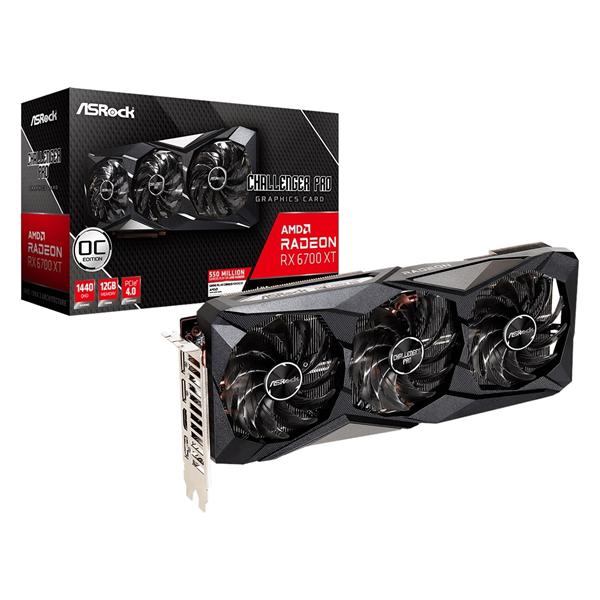 ASRock Radeon RX 6700 XT Radeon RX6700XT CLP 12GO