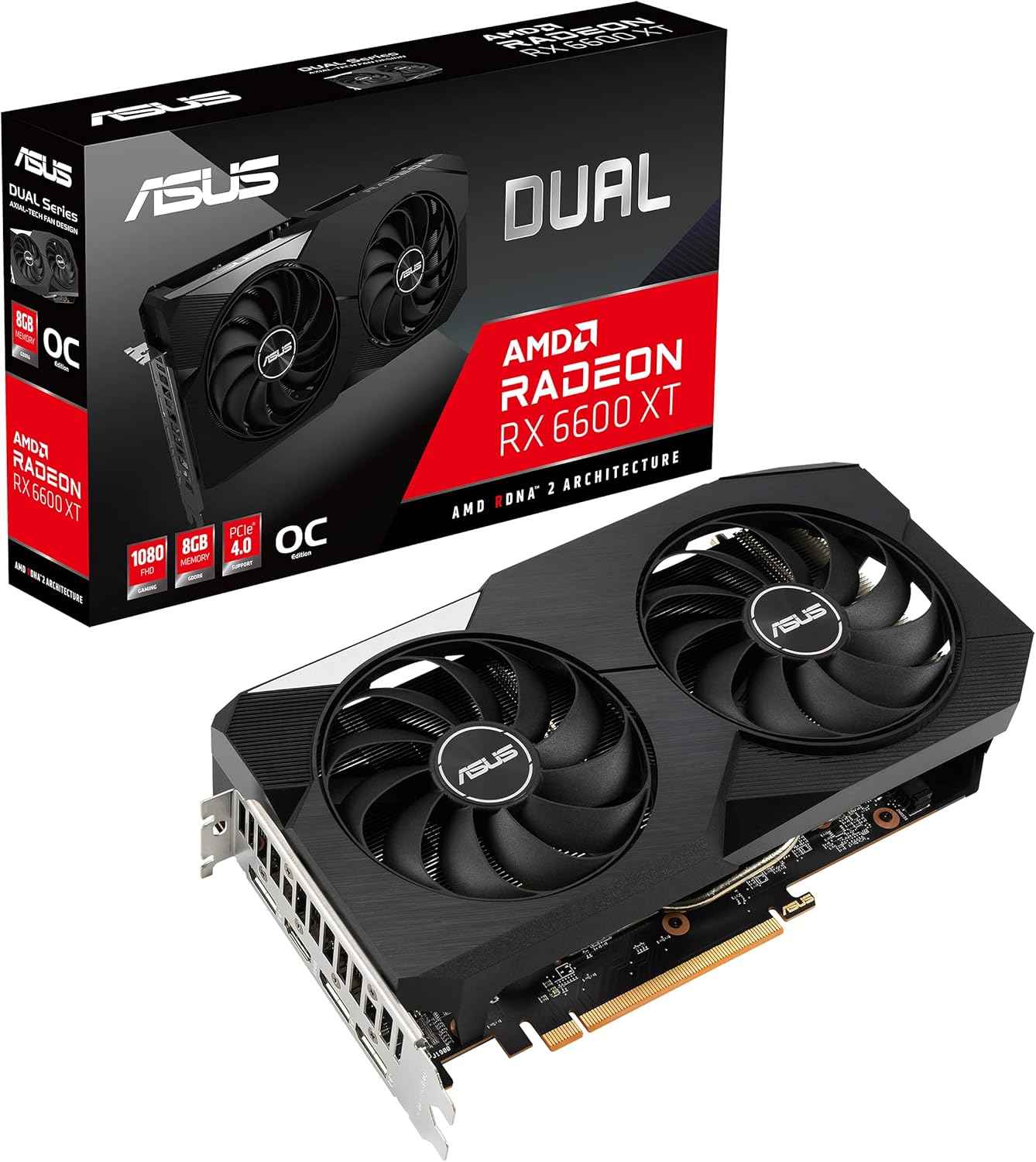 ASUS DUAL RX 6600 XT OC