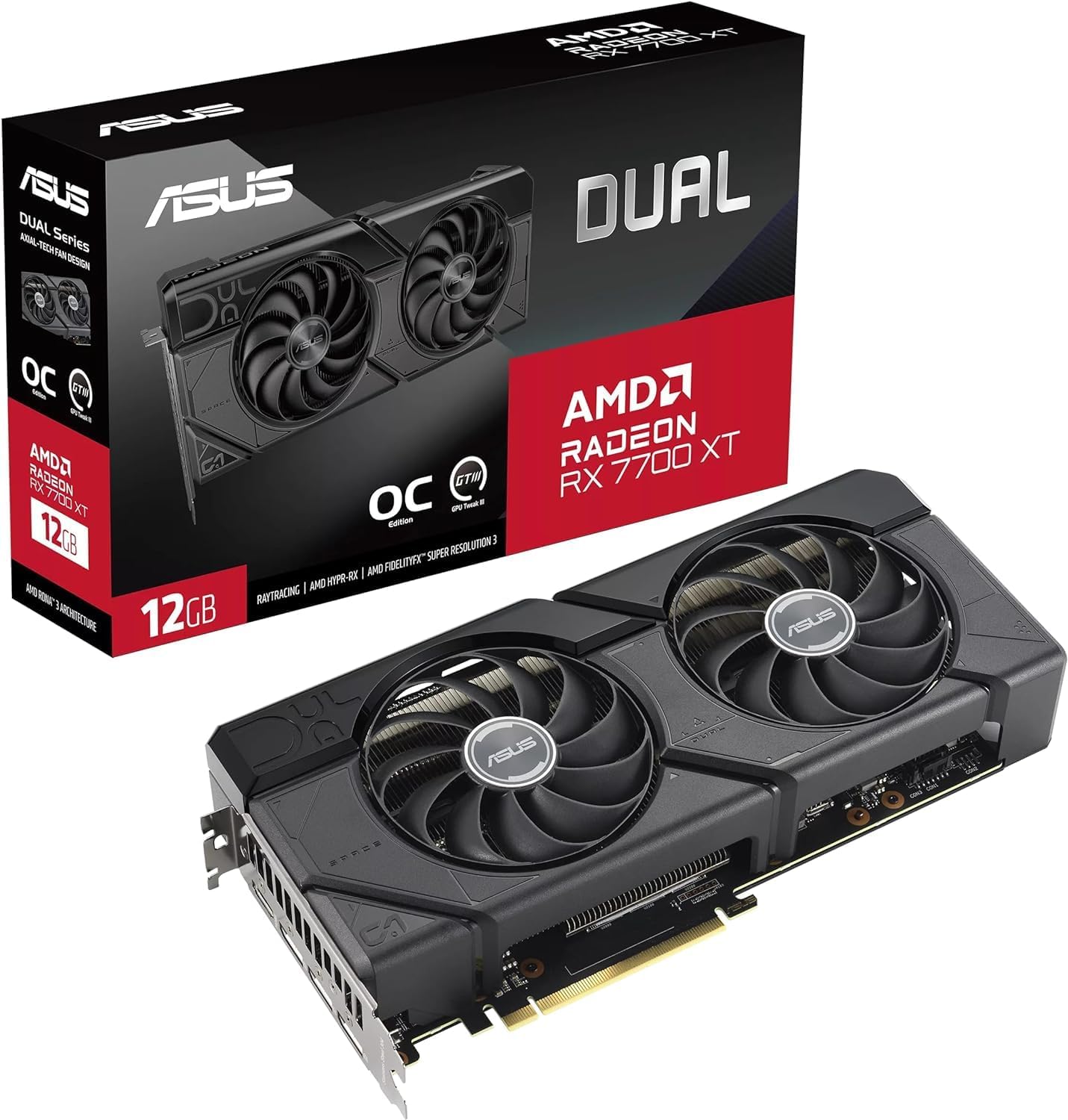 ASUS DUAL RX 7700 XT OC