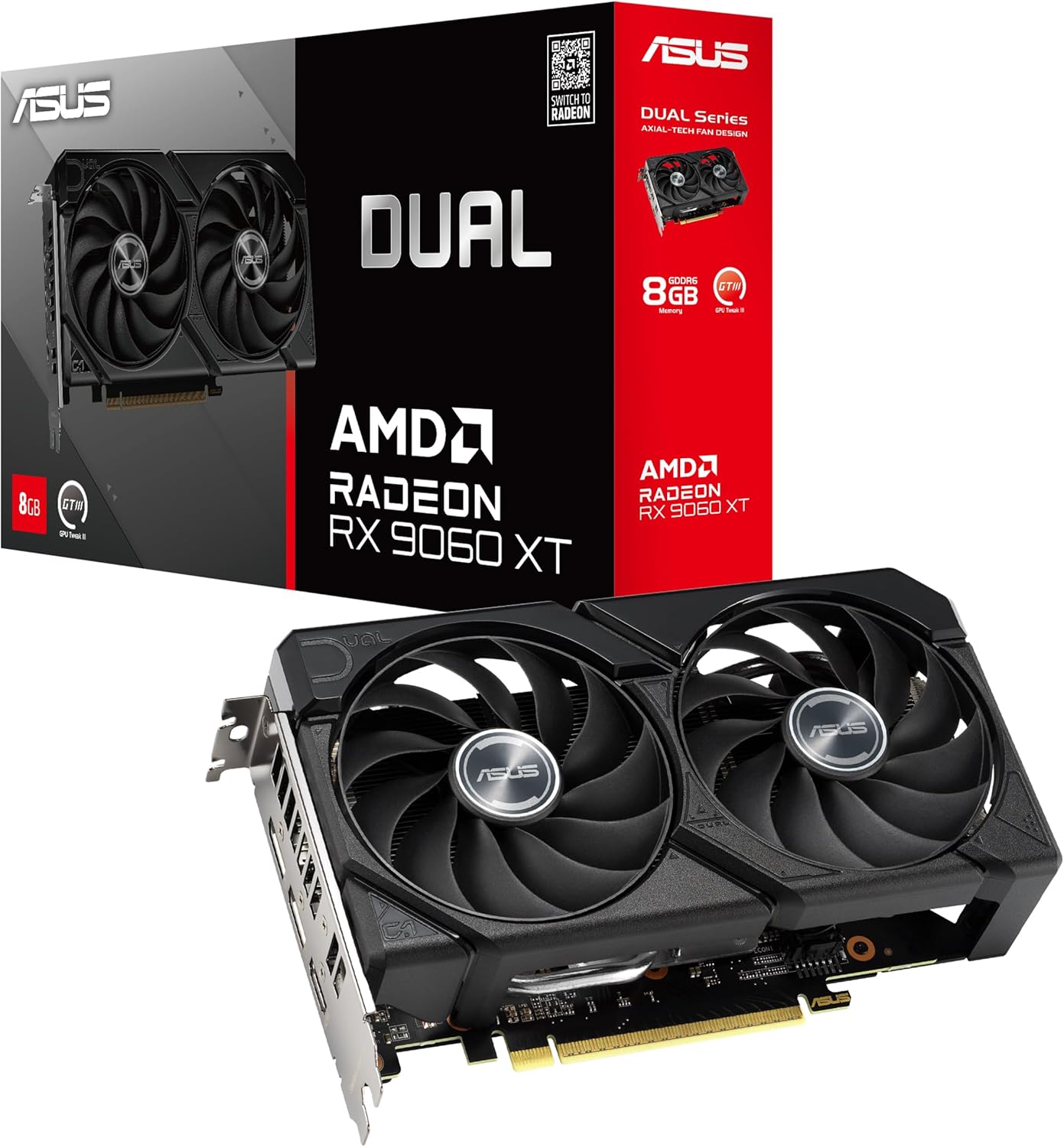 ASUS Dual RX 9060 XT 8 GB
