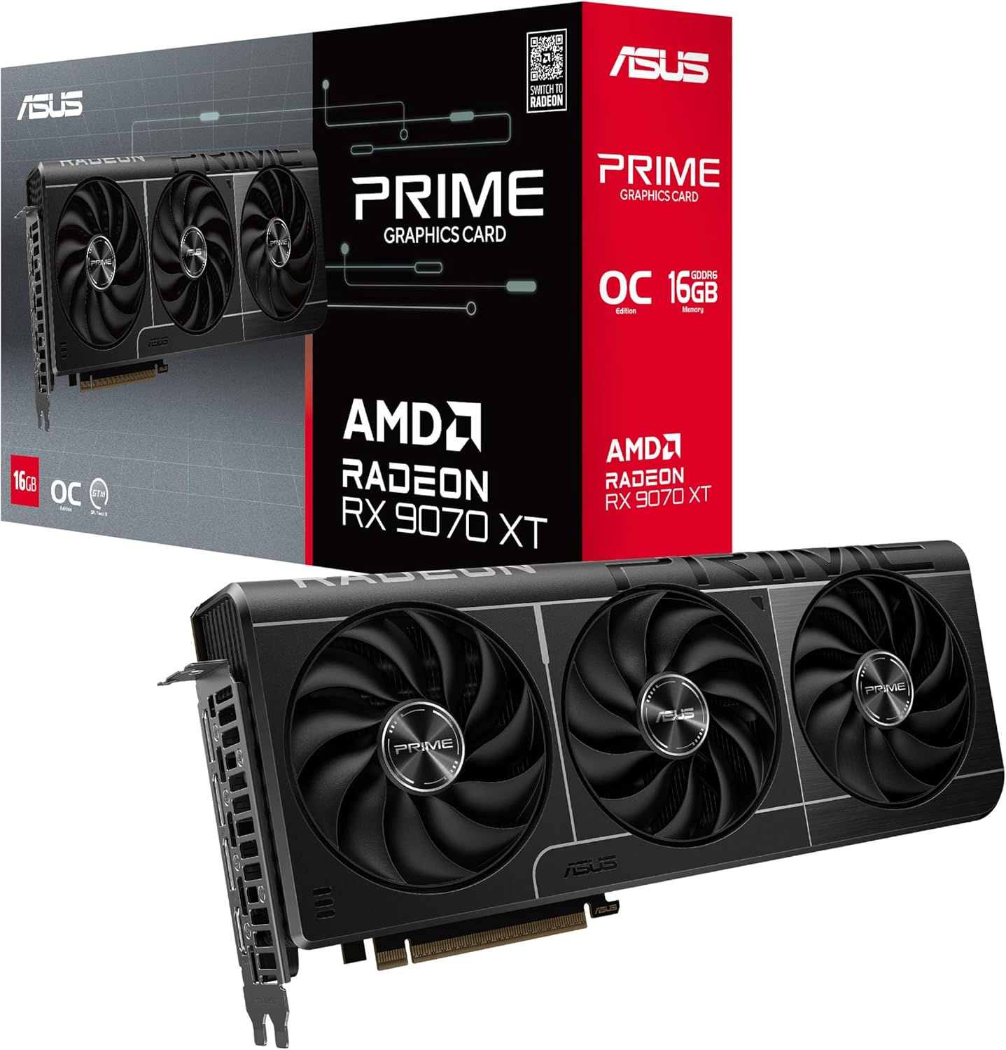 ASUS Prime RX 9070 XT OC Edition