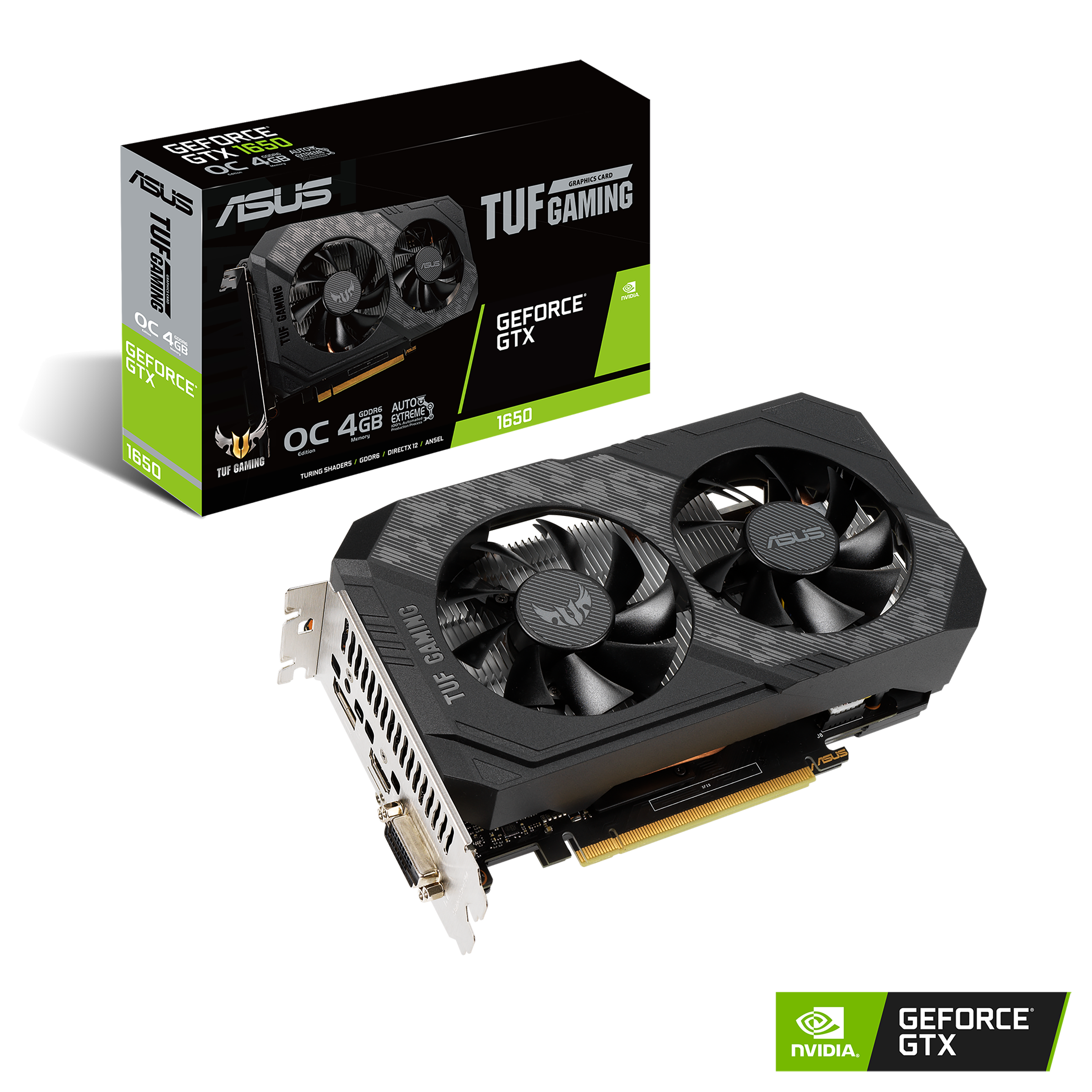 ASUS GeForce GTX 1650 G6 TUF GAMING OC P