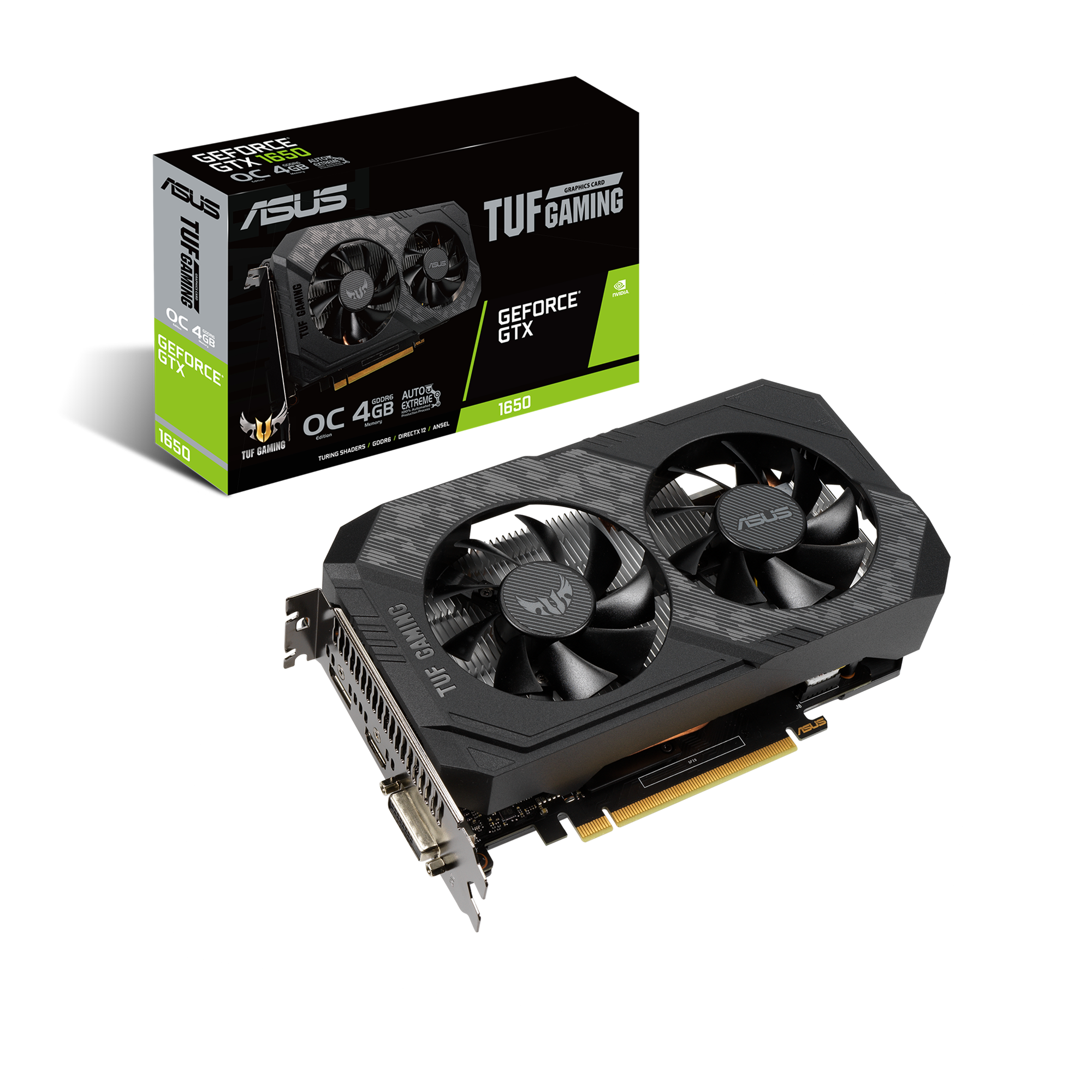 ASUS GeForce GTX 1650 G6 TUF GAMING OC