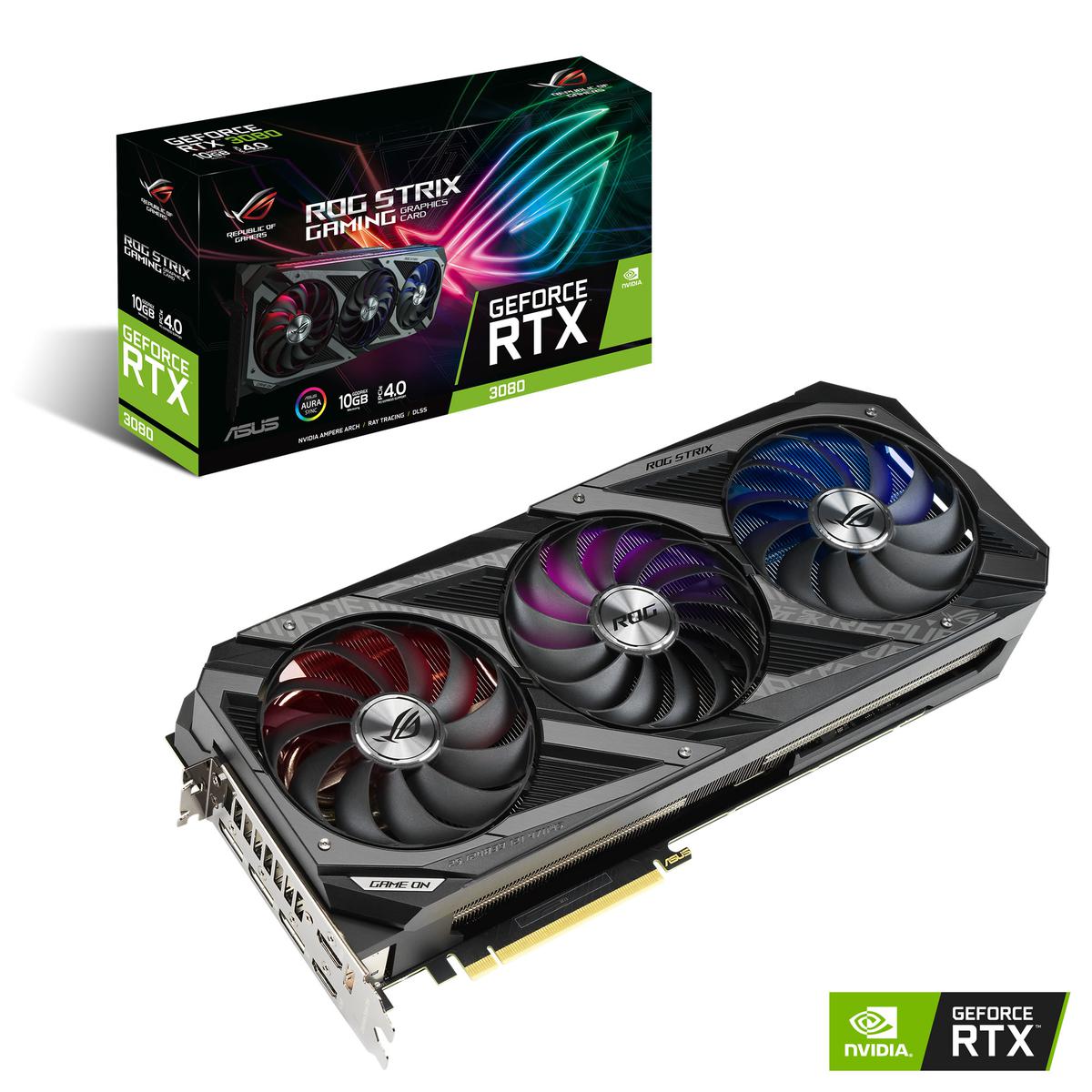 ASUS GeForce RTX 3080 10GB STRIX GAMING OC