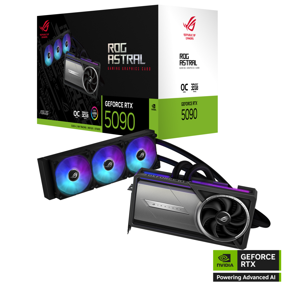 ASUS GeForce RTX 5090 ROG Astral LC OC