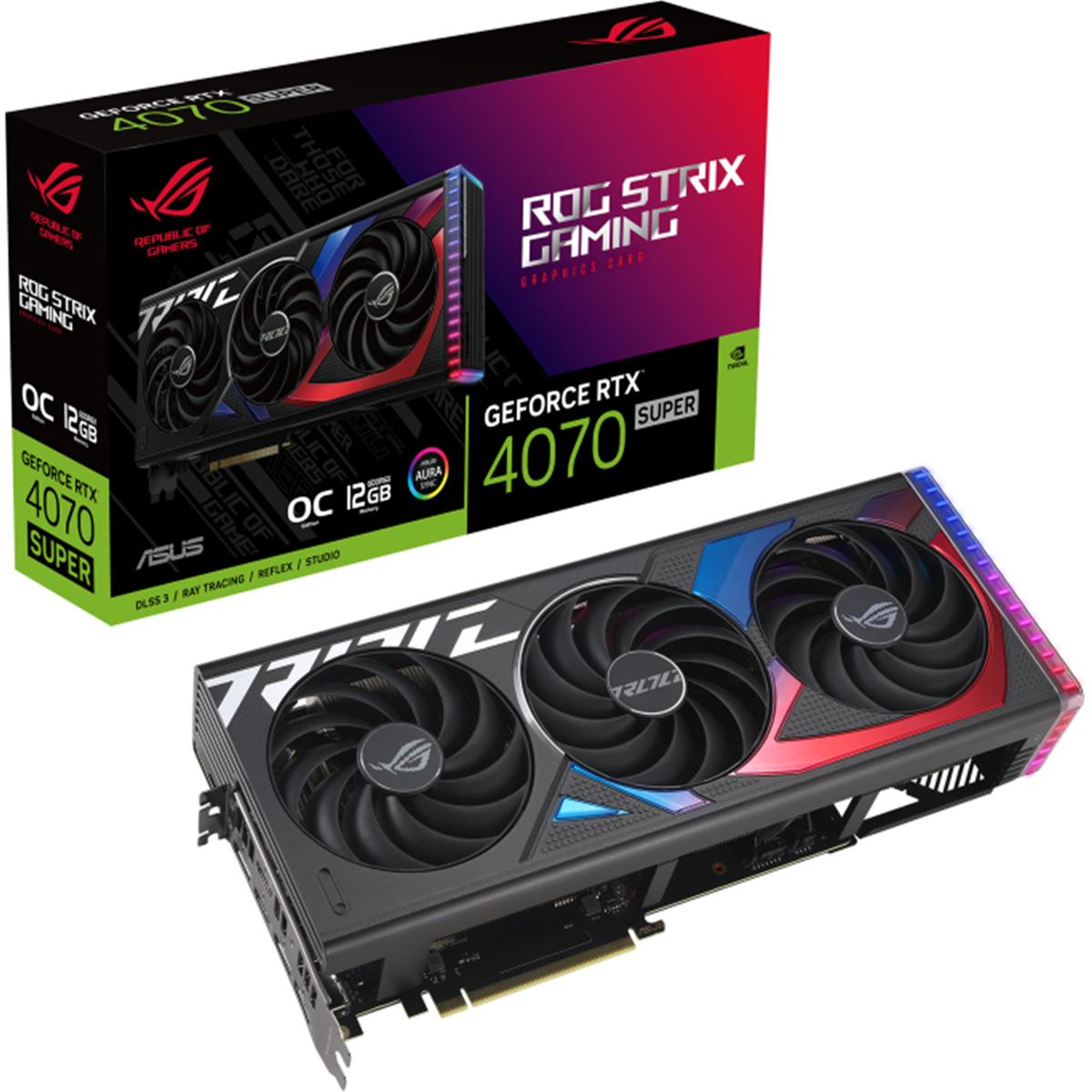 ASUS GeForce RTX 4070 SUPER ROG STRIX GAMING OC