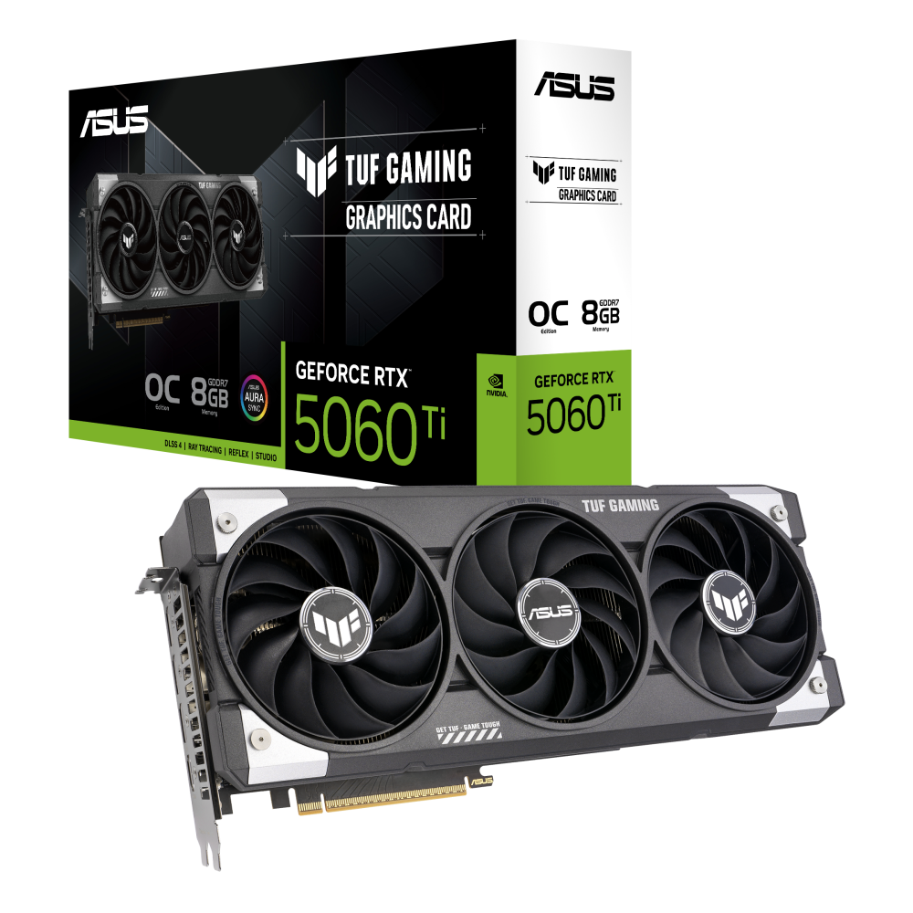 ASUS GeForce RTX 5060 Ti TUF GAMING OC