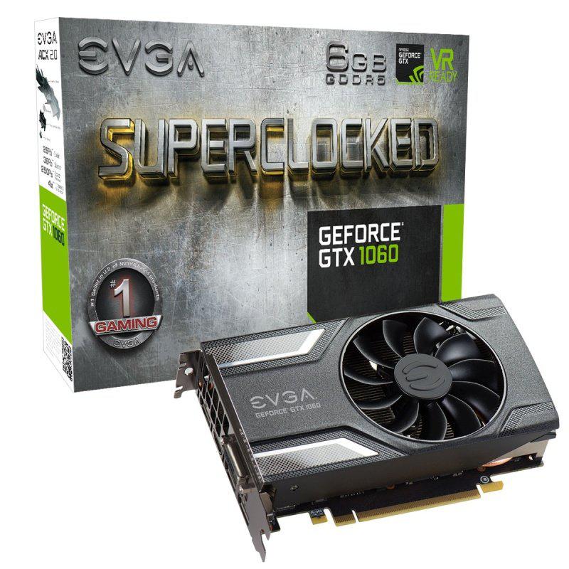 EVGA GeForce GTX 1060 6GB SC GAMING