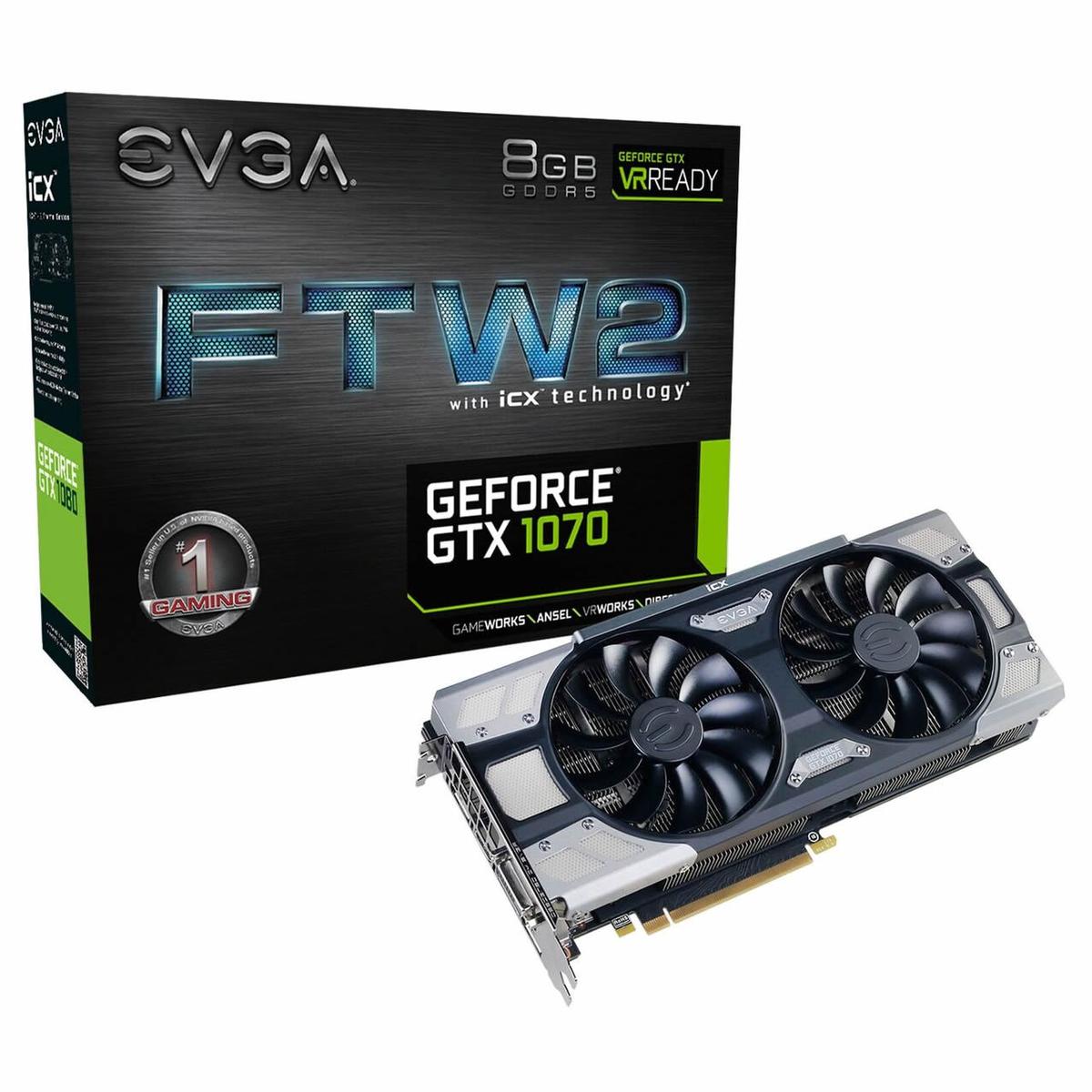 EVGA GeForce GTX 1070 FTW2 GAMING iCX