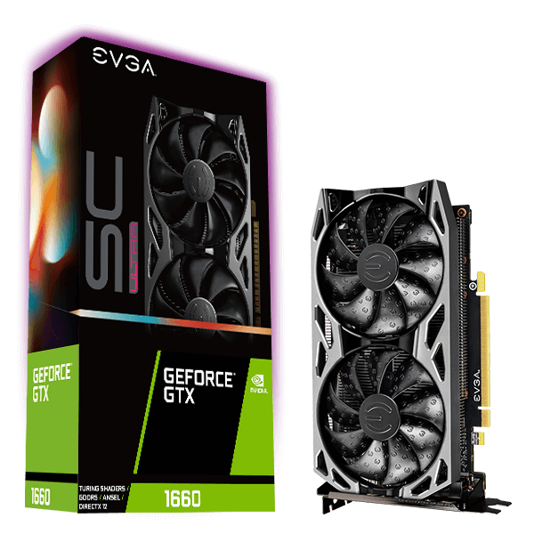 EVGA GeForce GTX 1660 SC ULTRA GAMING