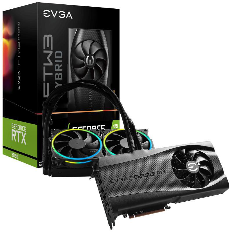 EVGA GeForce RTX 3080 10GB FTW3 ULTRA HYBRID GAMING