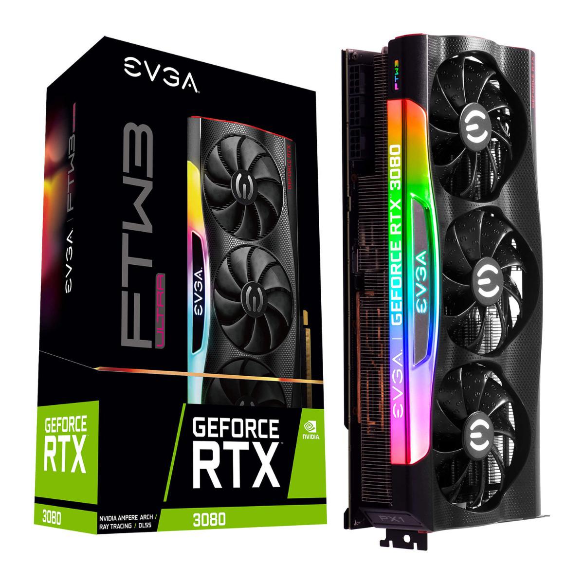 EVGA GeForce RTX 3080 10GB LHR FTW3 ULTRA GAMING LHR