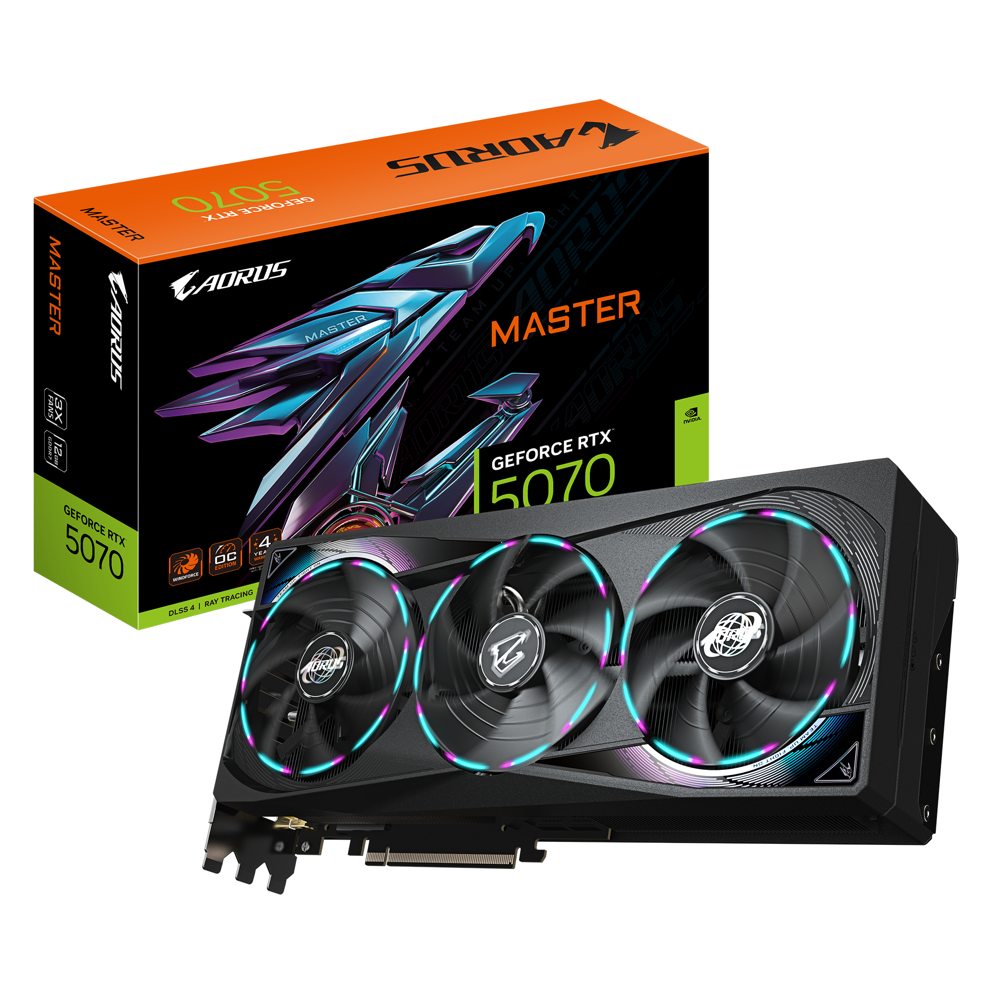Gigabyte GeForce RTX 5070 AORUS MASTER