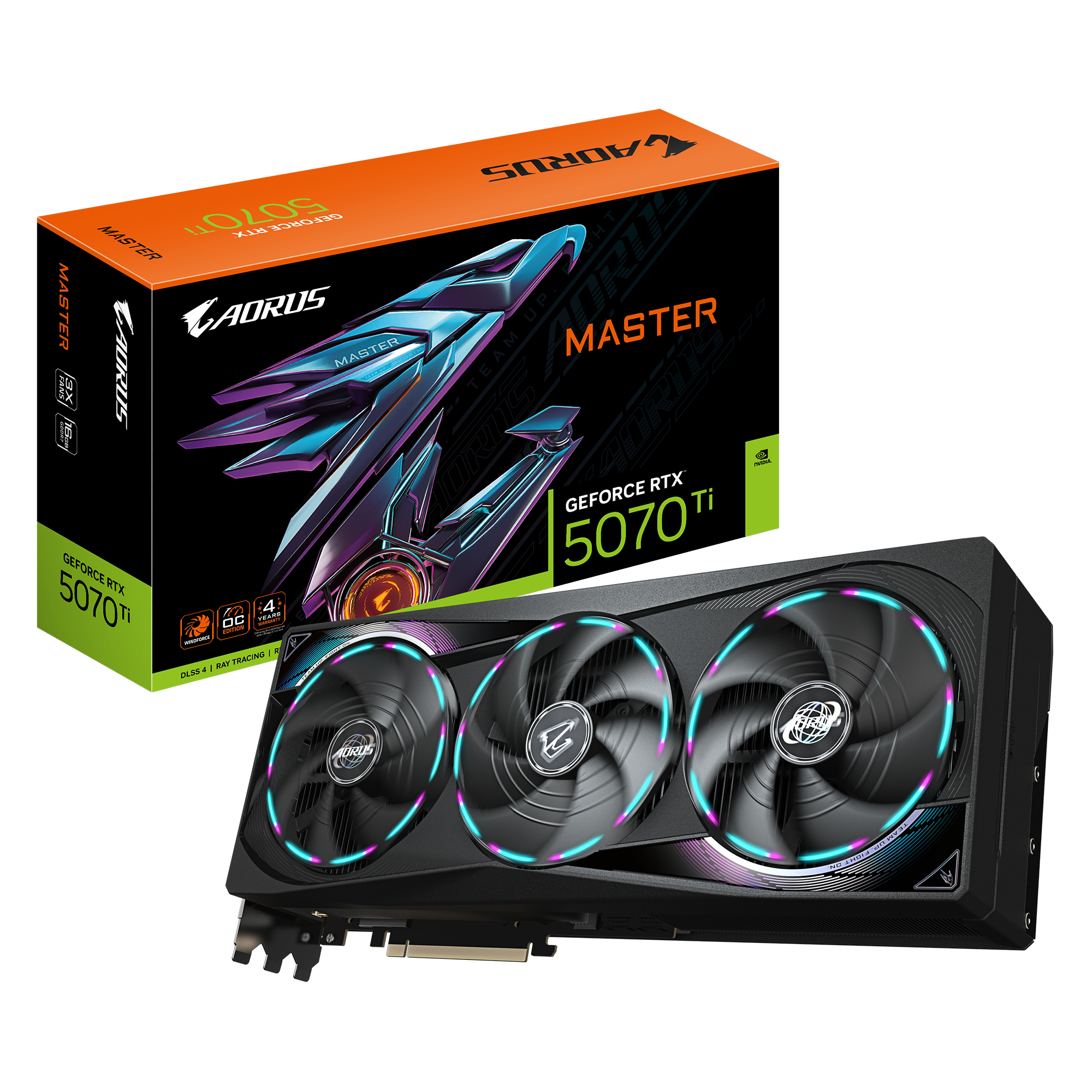 Gigabyte GeForce RTX 5070 Ti AORUS MASTER