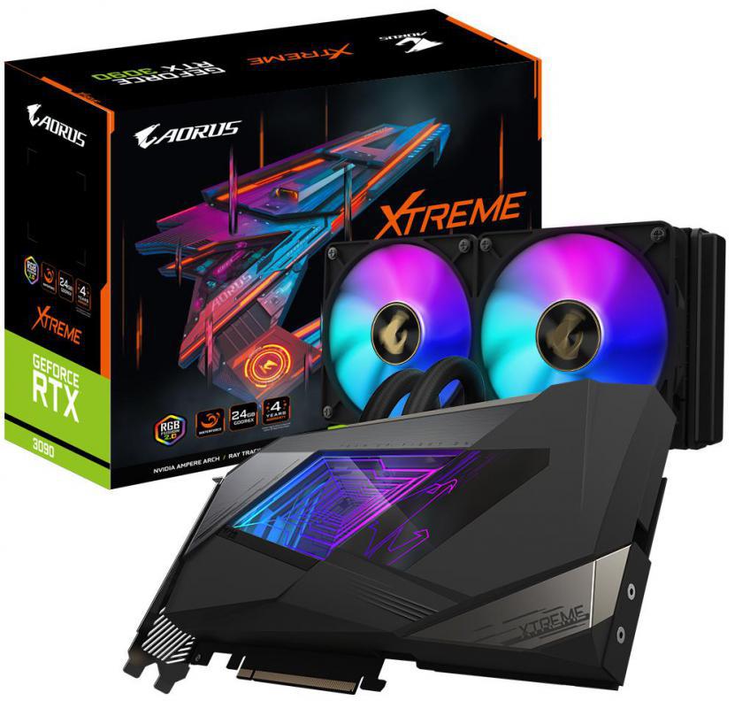 Gigabyte GeForce RTX 3090 AORUS XTREME WATERFORCE