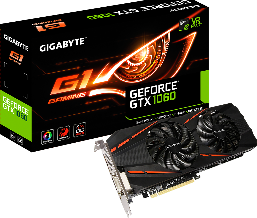Gigabyte GeForce GTX 1060 6GB GAMING