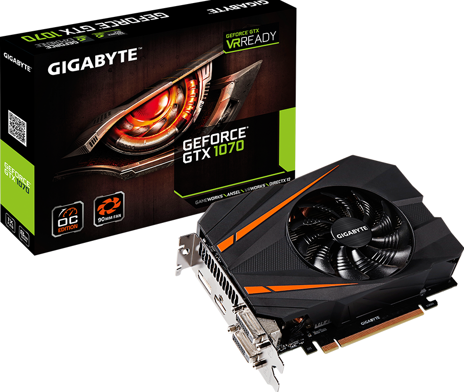 Gigabyte GeForce GTX 1070 MINI ITX OC
