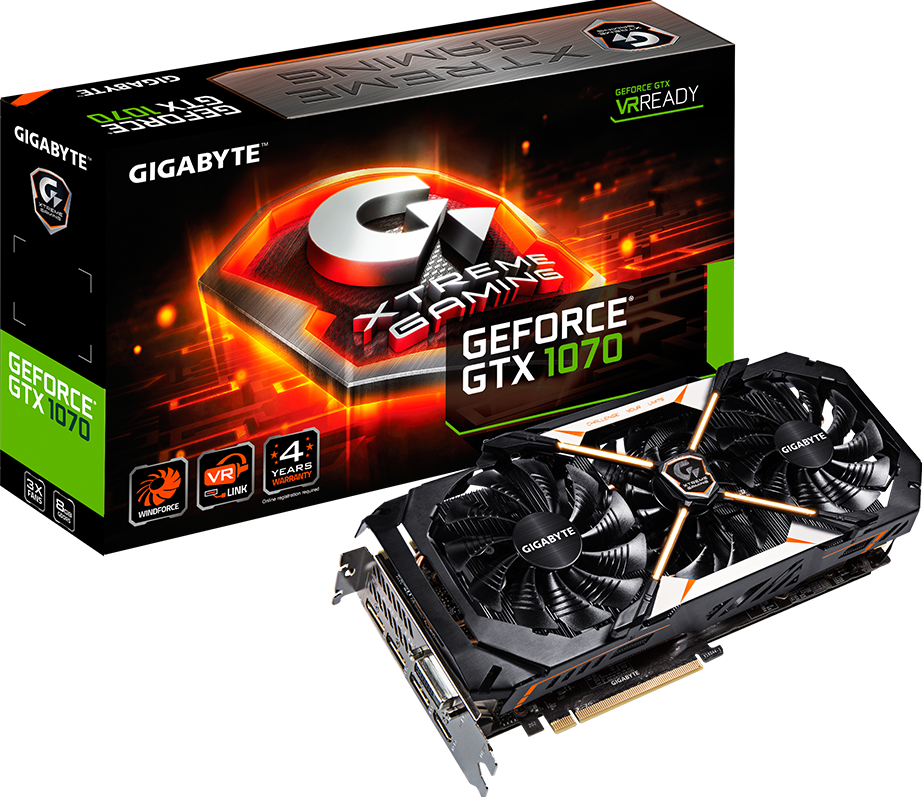 Gigabyte GeForce GTX 1070 XTREME