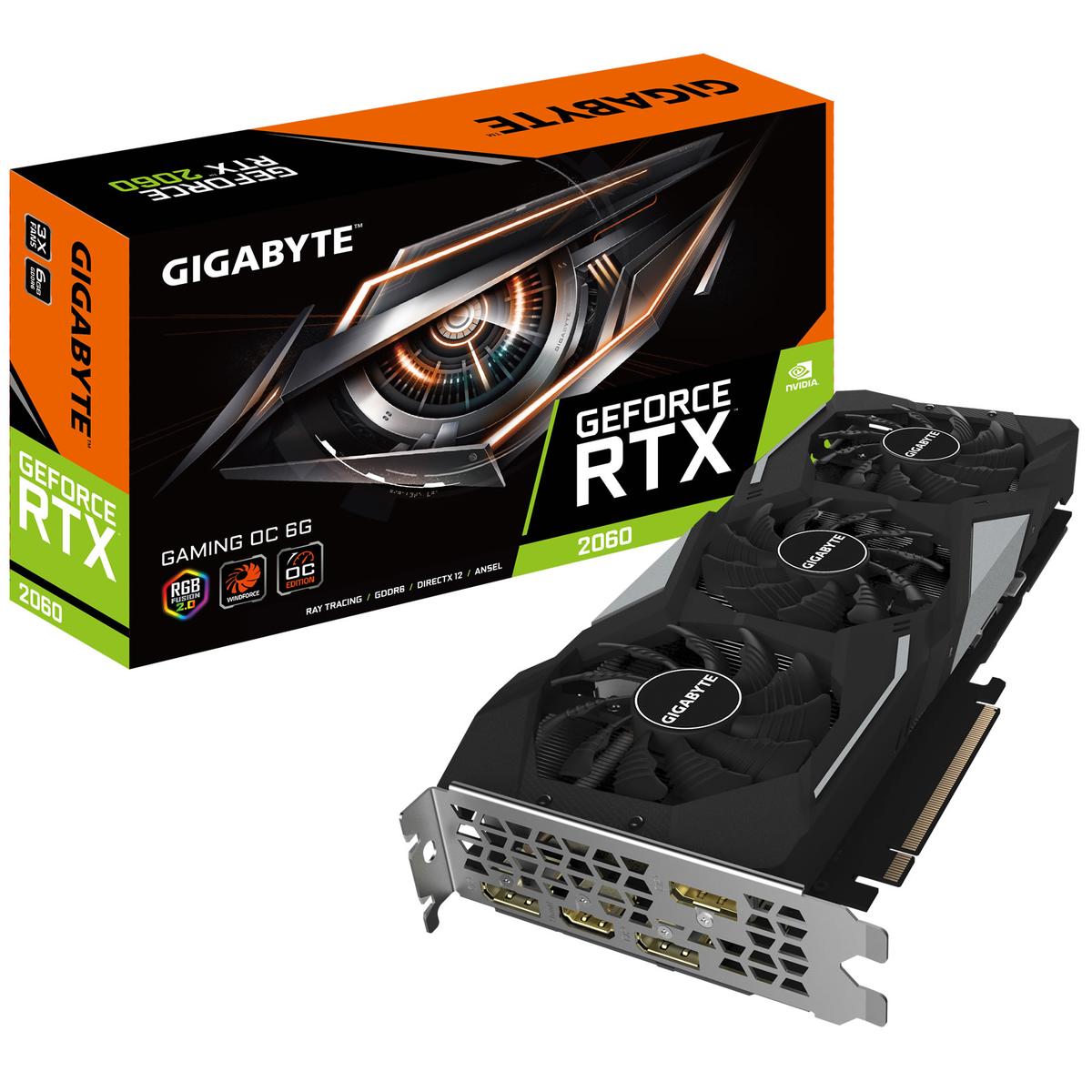 Gigabyte GeForce RTX 2060 GAMING OC