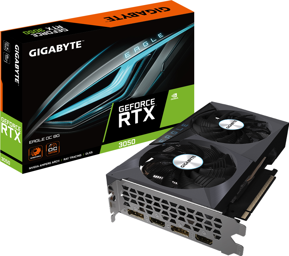 Gigabyte GeForce RTX 3050 8GB EAGLE OC