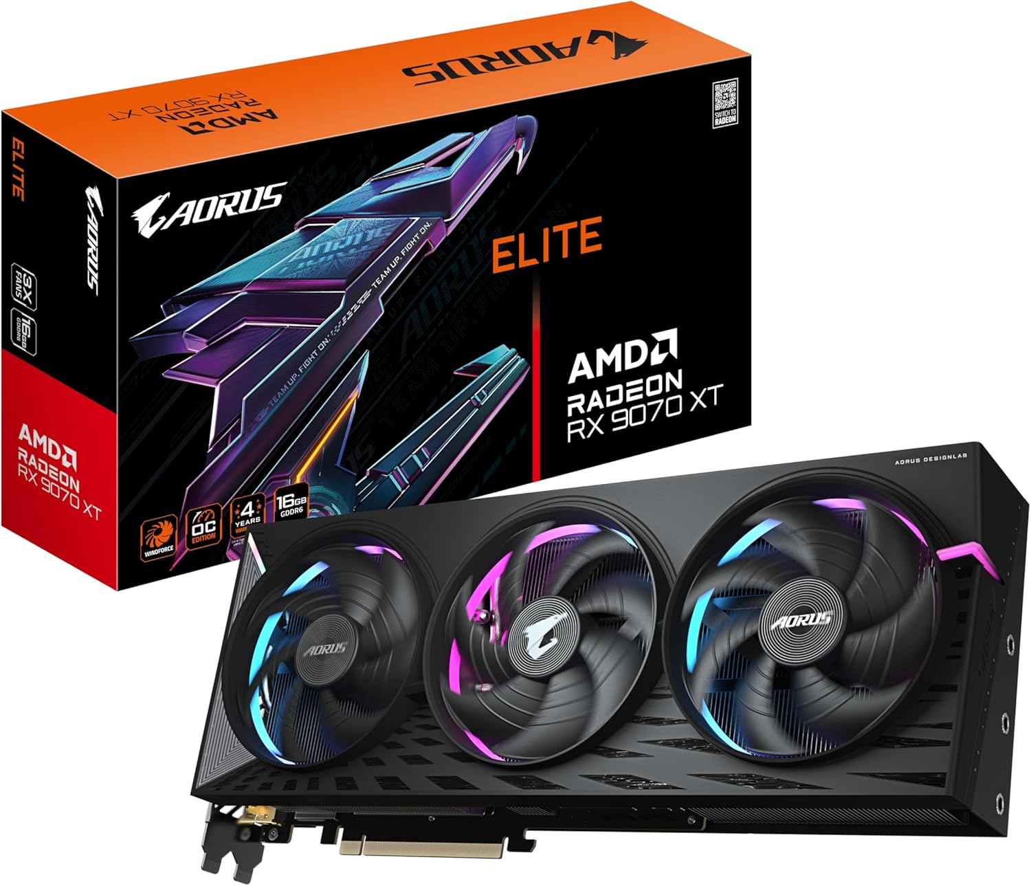 Gigabyte AORUS RX 9070 XT ELITE