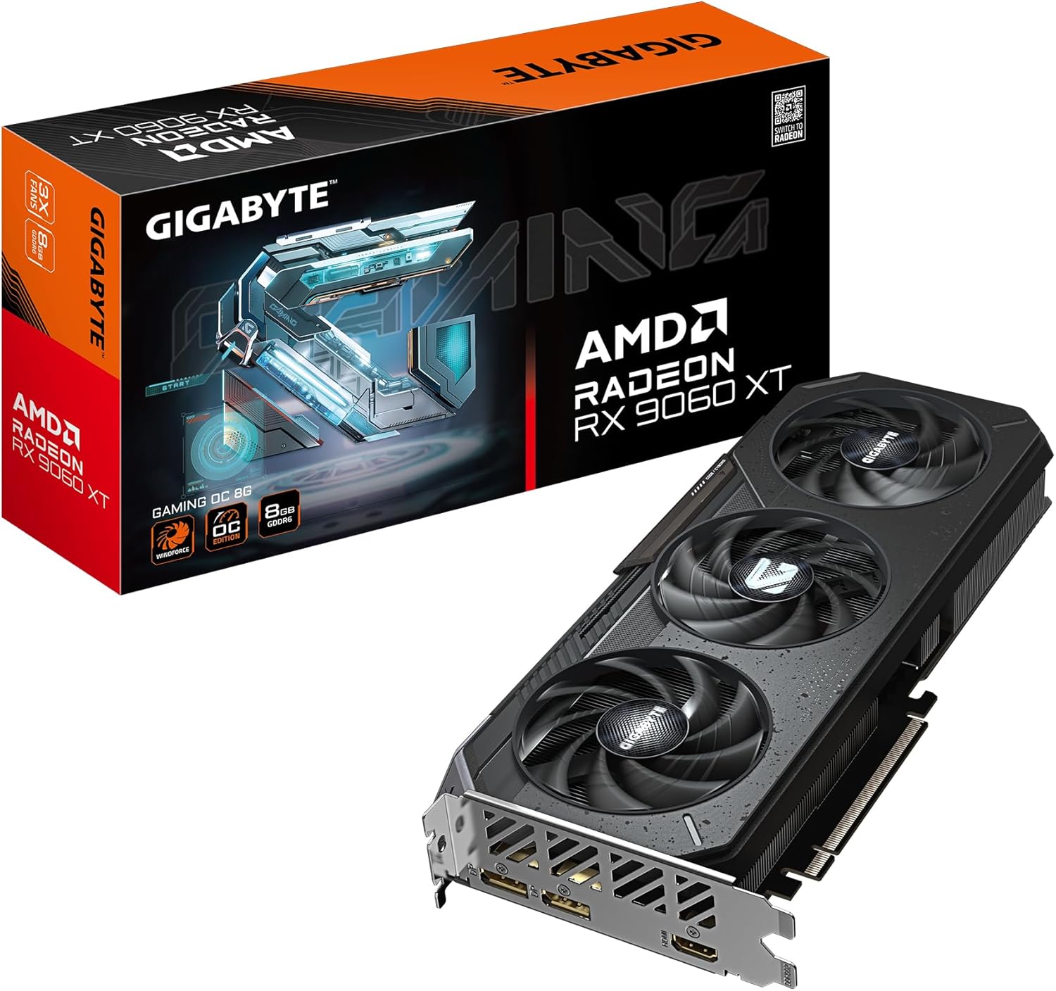 Gigabyte RX 9060 XT GAMING OC 8 GB