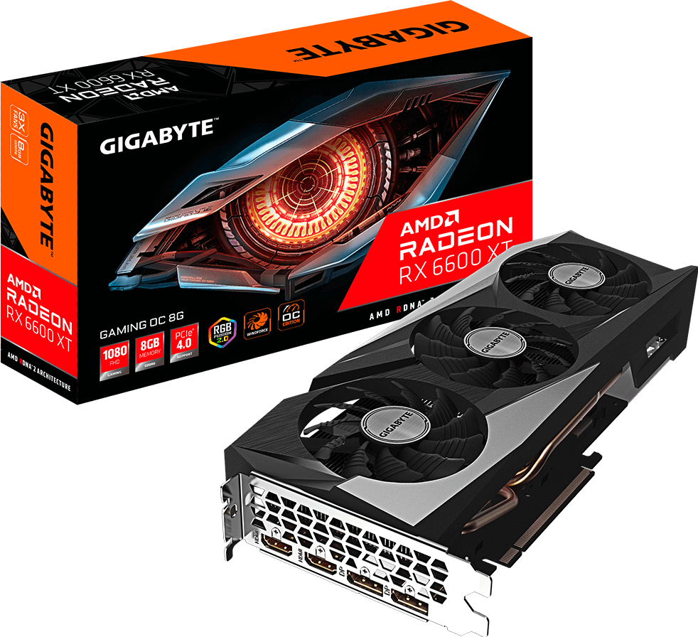 Gigabyte Radeon RX 6600 XT GAMING OC