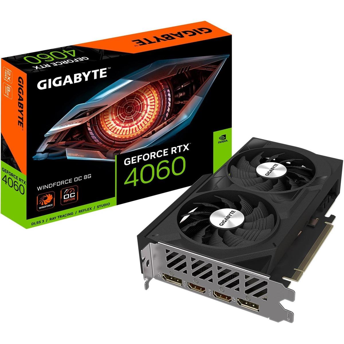 Gigabyte GeForce RTX 4060 WINDFORCE OC