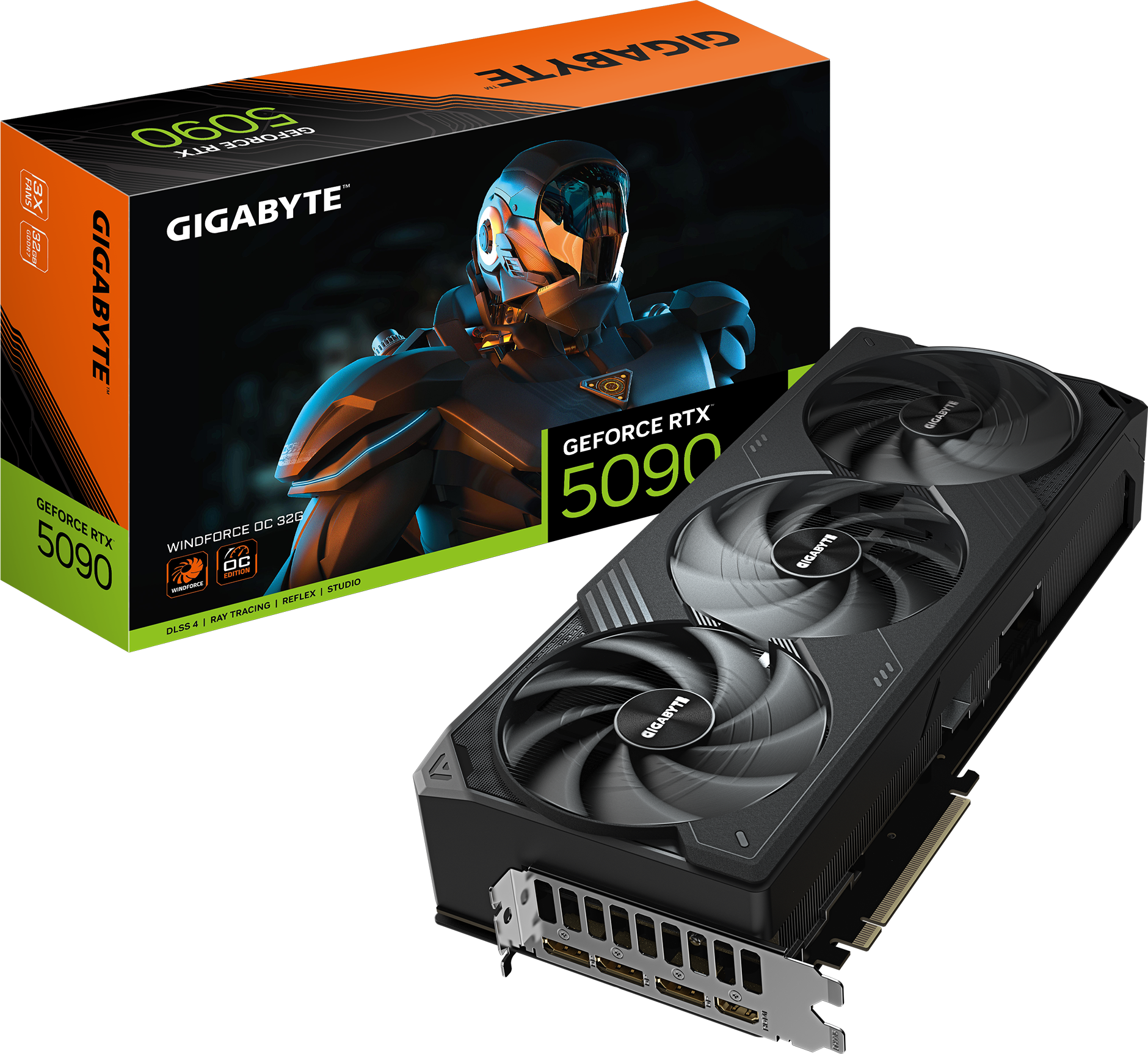 Gigabyte GeForce RTX 5090 WINDFORCE OC